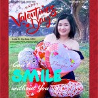 “CAN’T SMILE WITHOUT YOU” VALENTINE’S DAY FEBRUARY 2022